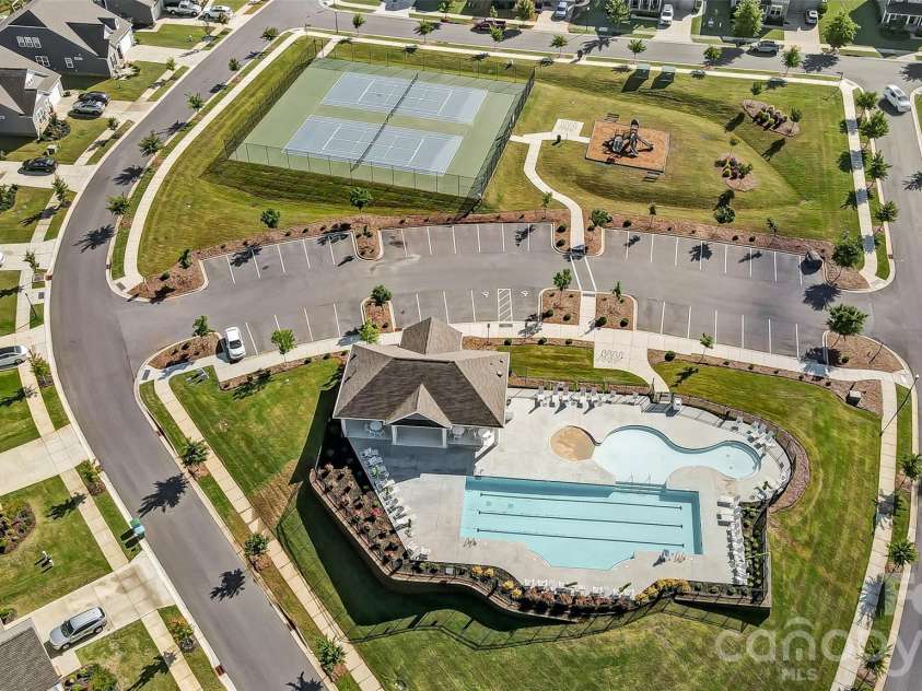 5032 Lydney Circle, Waxhaw, NC 28173.  MLS# CAR4371044, YatesRealty ID 29994. Millbridge second pool w tennis/pickleball courts