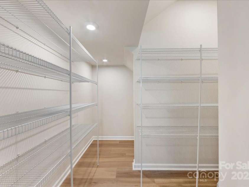 8237 Franklin Trail Street, Mint Hill, NC 28227.  MLS# CAR4331815, YatesRealty ID 29996. Large Walk-In Pantry with Loads of Extra Storage.