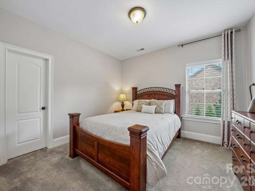 7111 Yellowhorn Trail, Waxhaw, NC 28173.  MLS# CAR4383370, YatesRealty ID 30000. Secondary bedroom 3