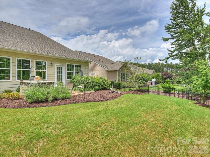 821 Botticelli Court, Mount Holly, NC 28120.  MLS# CAR4385739, YatesRealty ID 30004. Backyard