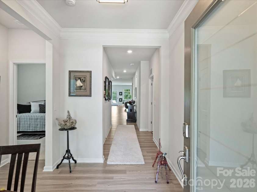 821 Botticelli Court, Mount Holly, NC 28120.  MLS# CAR4385739, YatesRealty ID 30004. Entry Hallway