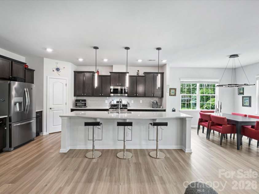 821 Botticelli Court, Mount Holly, NC 28120.  MLS# CAR4385739, YatesRealty ID 30004. Kitchen with large island
