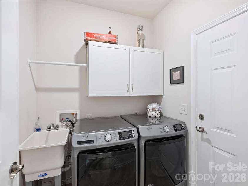 821 Botticelli Court, Mount Holly, NC 28120.  MLS# CAR4385739, YatesRealty ID 30004. Laundry Room
