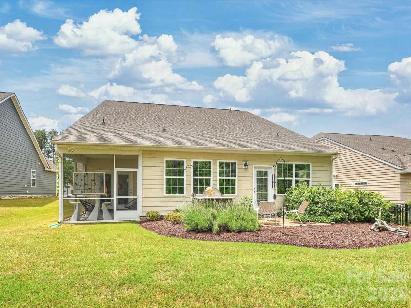 821 Botticelli Court, Mount Holly, NC 28120.  MLS# CAR4385739, YatesRealty ID 30004. Rear Elevation