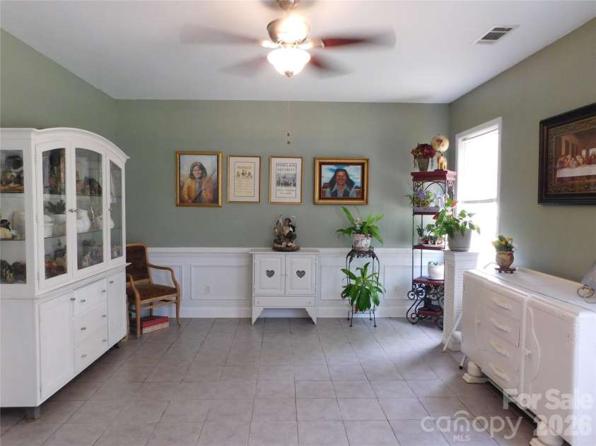 5402 Griffith Road, Monroe, NC 28112.  MLS# CAR4387389, YatesRealty ID 30020. Formal dining area