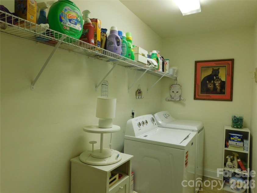 5402 Griffith Road, Monroe, NC 28112.  MLS# CAR4387389, YatesRealty ID 30020. Laundry