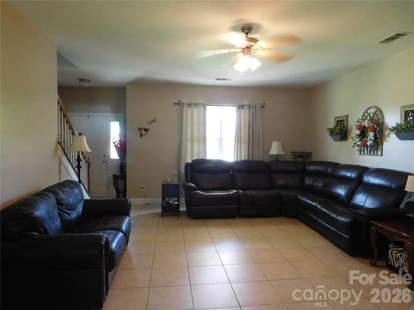 5402 Griffith Road, Monroe, NC 28112.  MLS# CAR4387389, YatesRealty ID 30020. Living room