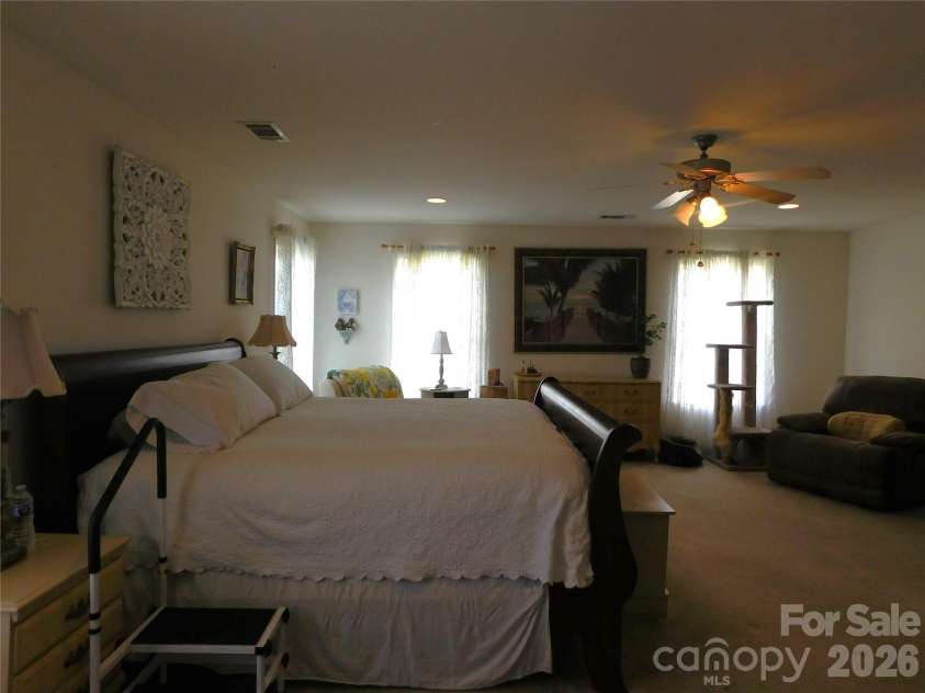 5402 Griffith Road, Monroe, NC 28112.  MLS# CAR4387389, YatesRealty ID 30020. Primary bedroom