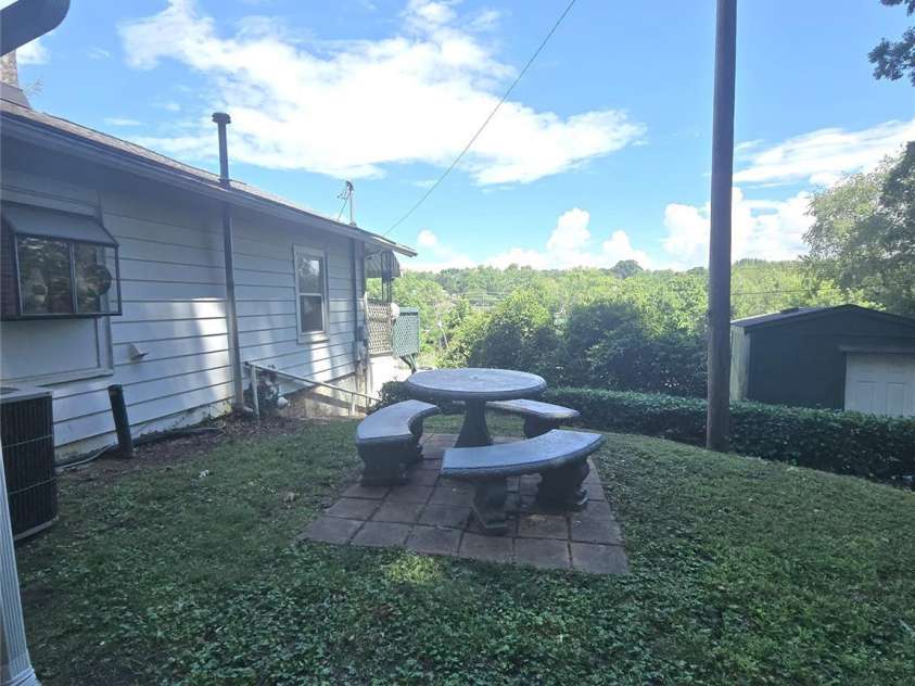 11 Edwards Street, Asheville, NC 28806.  MLS# CAR4287860, YatesRealty ID 30027. Side view of the house