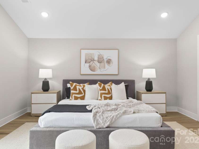 5115 Carden Drive, Charlotte, NC 28227.  MLS# CAR4250406, YatesRealty ID 30033. Primary Bedroom