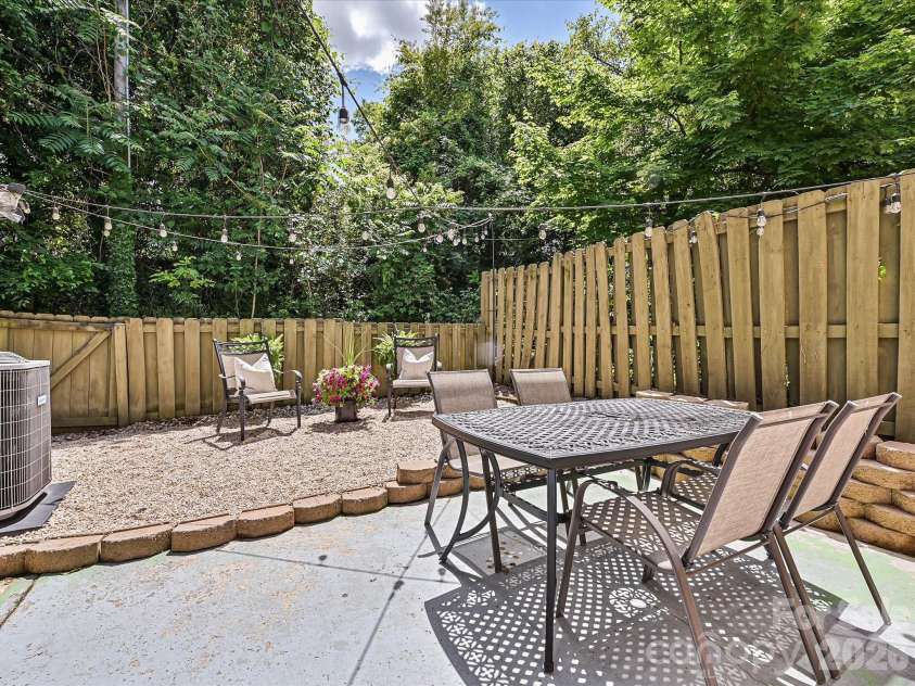 4611 Hedgemore Drive, Charlotte, NC 28209.  MLS# CAR4335410, YatesRealty ID 30034. Patio