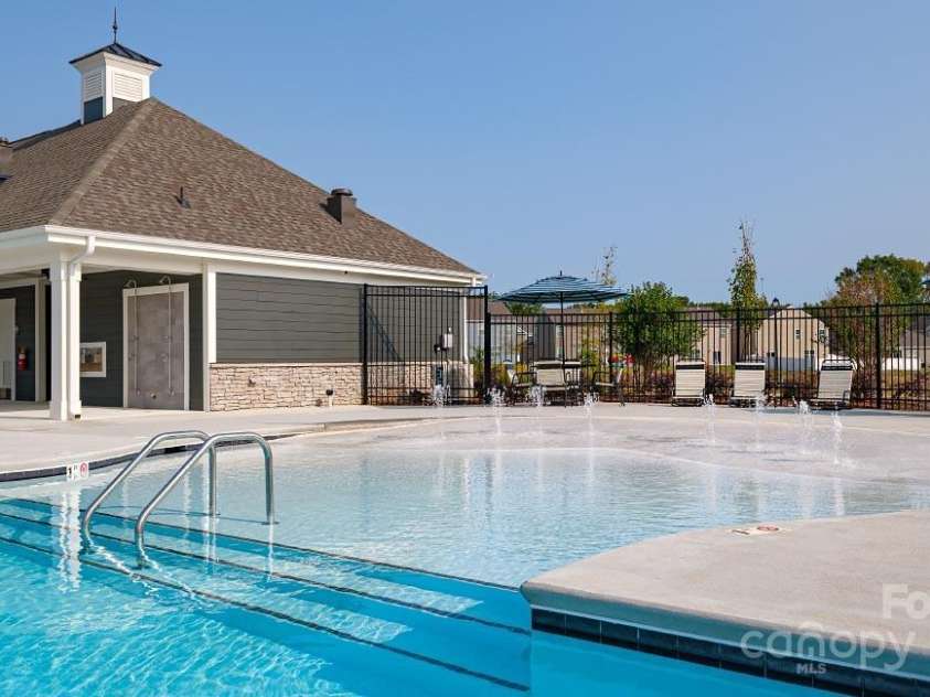 525 Jacobus Lane, Monroe, NC 28112.  MLS# CAR4284962, YatesRealty ID 30037. Community pool with zero entry