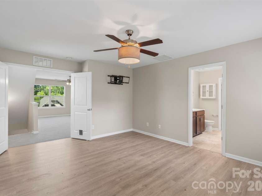 540 Rough Hewn Lane, Rock Hill, SC 29730.  MLS# CAR4383609, YatesRealty ID 30041. Primary bedroom