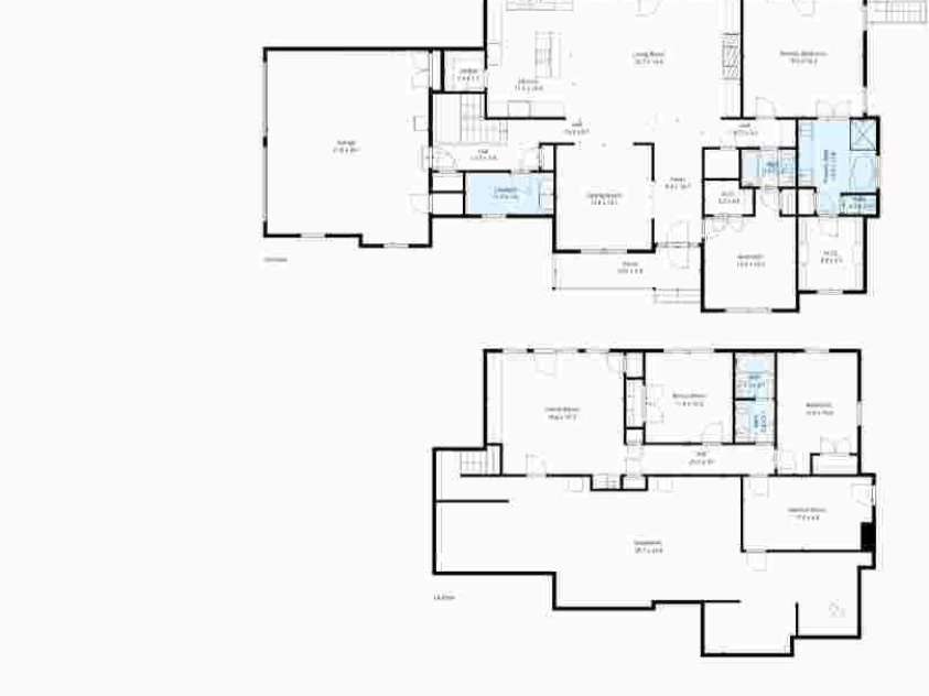 140 Mount Hebron Road, Hendersonville, NC 28739.  MLS# CAR4350162, YatesRealty ID 30065. Floorplan