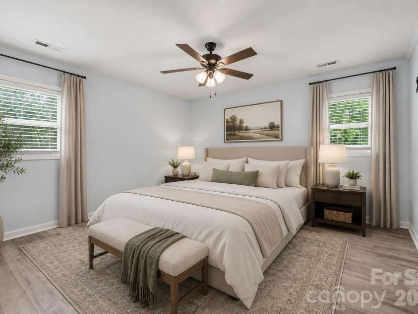 9902 Forest Drive, Charlotte, NC 28216.  MLS# CAR4391851, YatesRealty ID 30066. Virtually staged