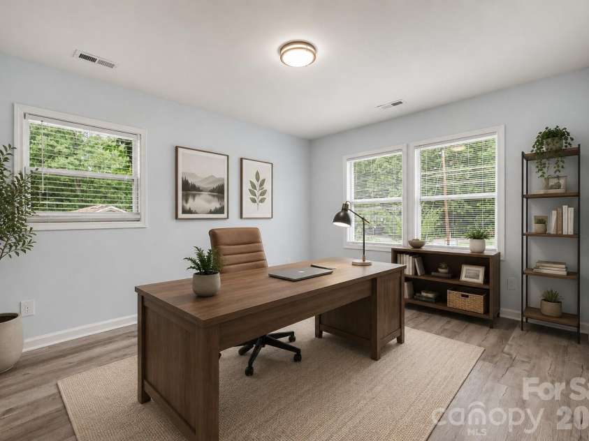 9902 Forest Drive, Charlotte, NC 28216.  MLS# CAR4391851, YatesRealty ID 30066. Virtually staged