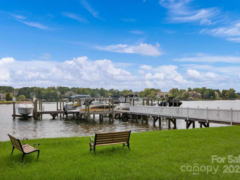 19577 Meta Road, Cornelius, NC 28031.  MLS# CAR4301112, YatesRealty ID 3007. Community lake lot - deeded slip is on the far left side