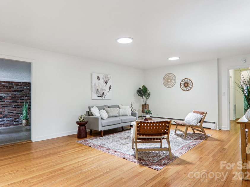 324 Old Leicester Highway, Asheville, NC 28806.  MLS# CAR4223880, YatesRealty ID 30073. Living Room > Den