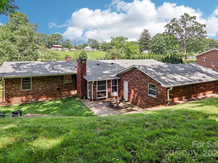 324 Old Leicester Highway, Asheville, NC 28806.  MLS# CAR4223880, YatesRealty ID 30073. Rear View