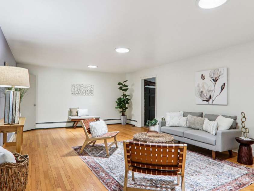 324 Old Leicester Highway, Asheville, NC 28806.  MLS# CAR4223880, YatesRealty ID 30073. Spacious Living Room