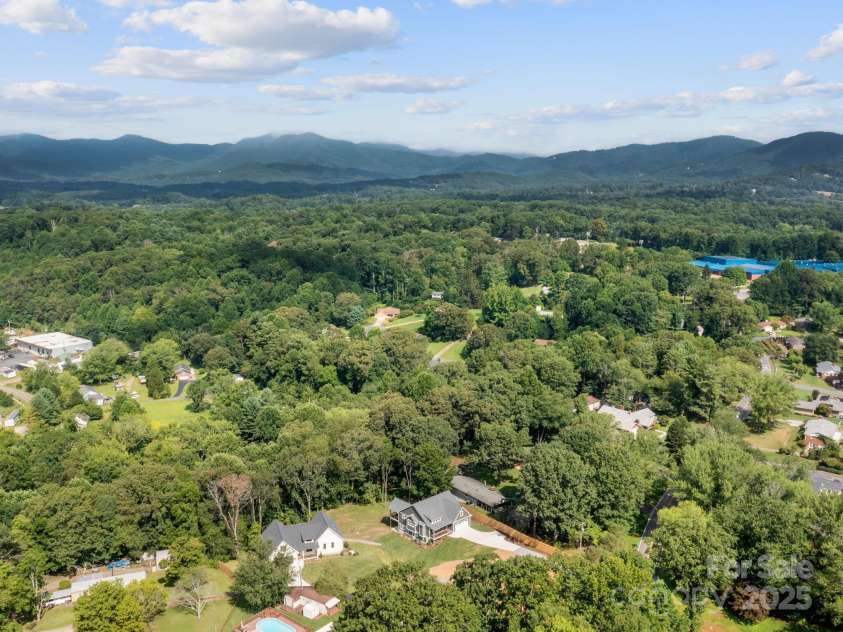 231 Asbury Road, Candler, NC 28715.  MLS# CAR4283786, YatesRealty ID 30077. Aerial