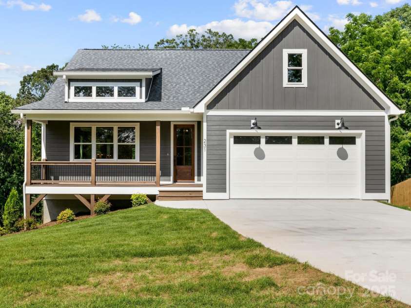 231 Asbury Road, Candler, NC 28715.  MLS# CAR4283786, YatesRealty ID 30077. Front