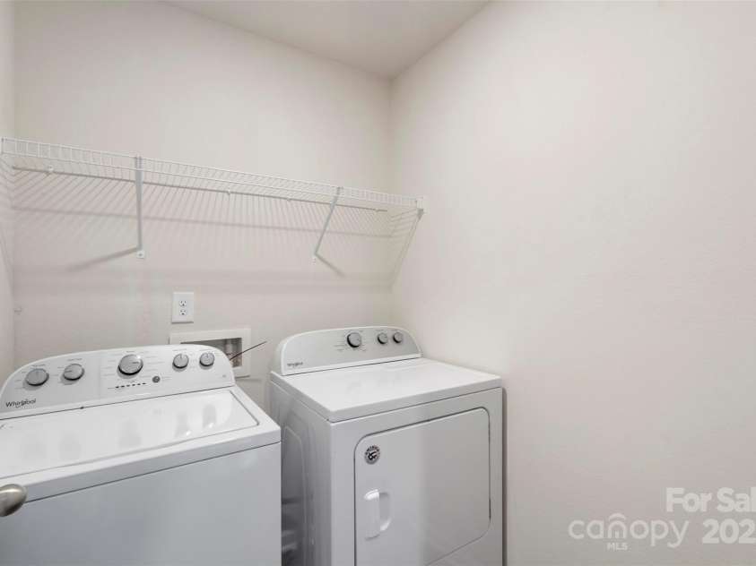 304 Ware Street, Kings Mountain, NC 28086.  MLS# CAR4282123, YatesRealty ID 30083. Laundry room with built in storage shelving makes laundry a breeze