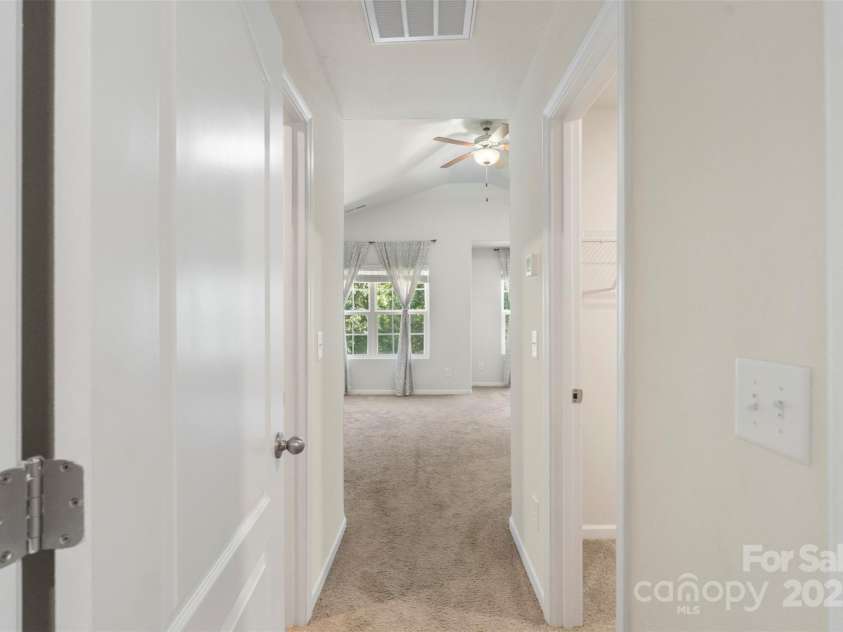 304 Ware Street, Kings Mountain, NC 28086.  MLS# CAR4282123, YatesRealty ID 30083. Primary suite entrance with his and her closets on either side