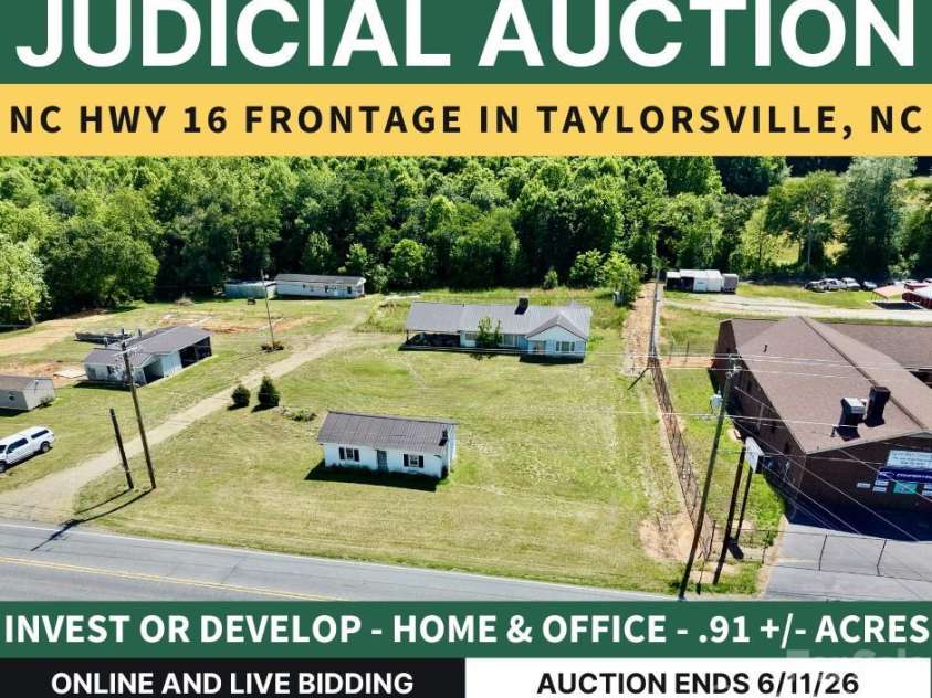 1263 NC 16 Highway, Taylorsville, NC 28681.  MLS# CAR4382911, YatesRealty ID 30087. 