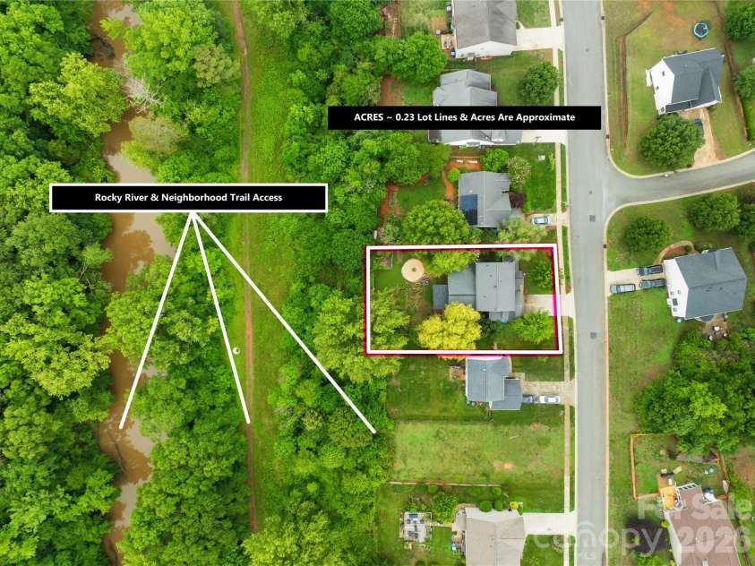 953 Rocky Meadows Lane, Concord, NC 28025.  MLS# CAR4384156, YatesRealty ID 30092. 