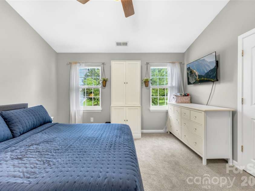 953 Rocky Meadows Lane, Concord, NC 28025.  MLS# CAR4384156, YatesRealty ID 30092. Primary bedroom