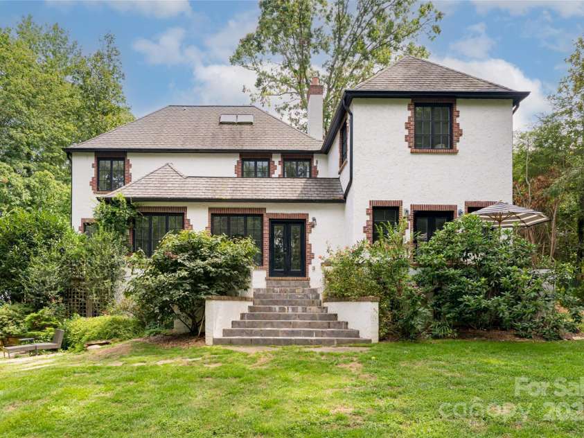 3 Lone Pine Road, Biltmore Forest, NC 28803.  MLS# CAR4286161, YatesRealty ID 30095. Back of Home