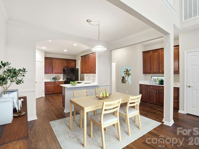 284 Garnet Court, Fort Mill, SC 29708.  MLS# CAR4341140, YatesRealty ID 3010. Staged Dining Area
