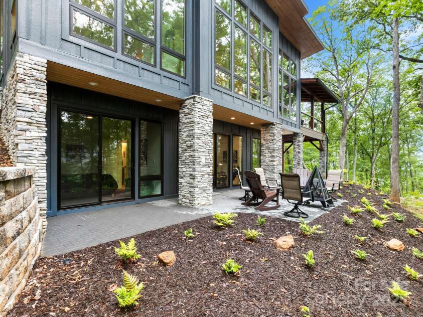88 Candyland Court, Candler, NC 28715.  MLS# CAR4285213, YatesRealty ID 30108. Back
