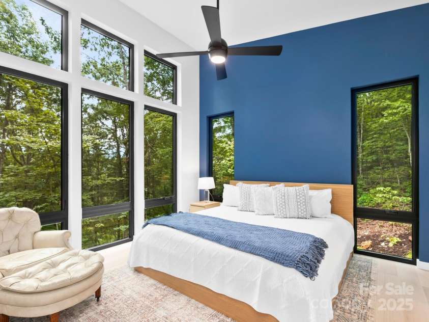 88 Candyland Court, Candler, NC 28715.  MLS# CAR4285213, YatesRealty ID 30108. Primary Bedroom