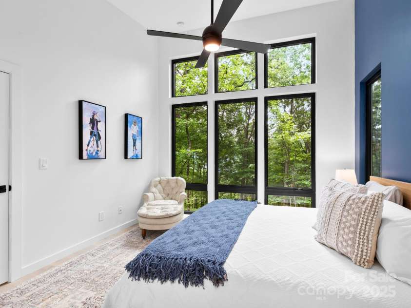 88 Candyland Court, Candler, NC 28715.  MLS# CAR4285213, YatesRealty ID 30108. Primary Bedroom