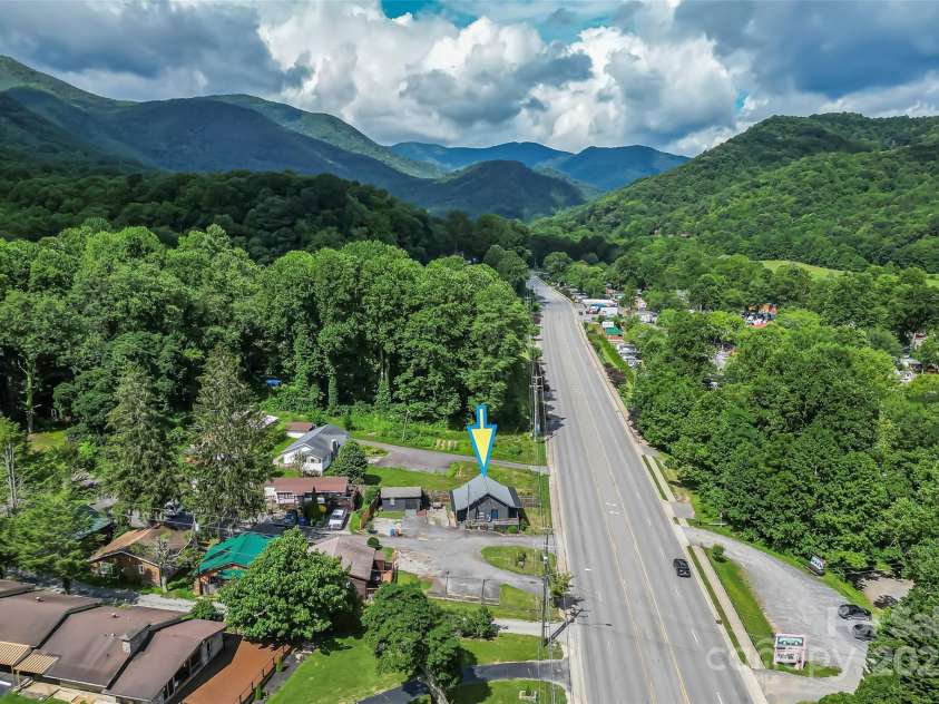 1623 Soco Road, Maggie Valley, NC 28751.  MLS# CAR4281971, YatesRealty ID 30118. Truly located in the heart of Maggie Valley!
