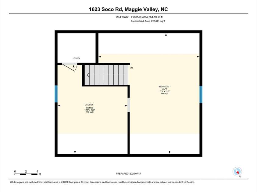 1623 Soco Road, Maggie Valley, NC 28751.  MLS# CAR4281971, YatesRealty ID 30118. Upper Level