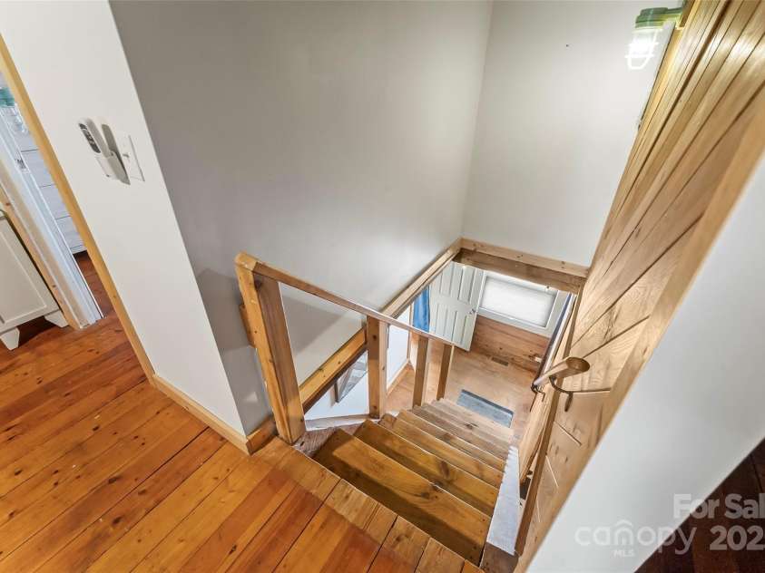 1623 Soco Road, Maggie Valley, NC 28751.  MLS# CAR4281971, YatesRealty ID 30118. View from loft bedroom