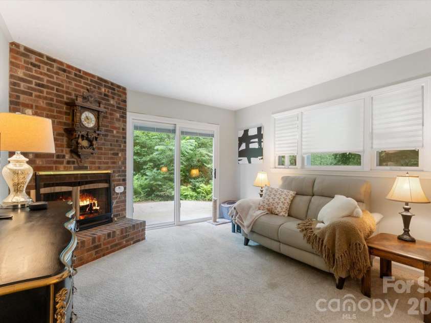 132 Whisperwood Circle, Hendersonville, NC 28791.  MLS# CAR4378747, YatesRealty ID 30127. Den - Downstairs