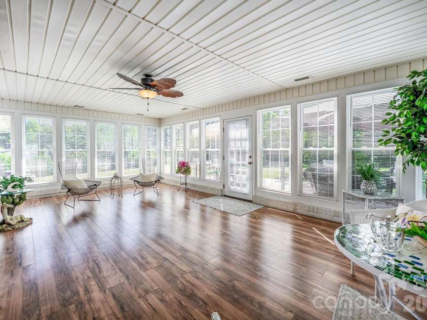 112 Persimmon Circle, Statesville, NC 28625.  MLS# CAR4381018, YatesRealty ID 30133. Wow! This sunporch.