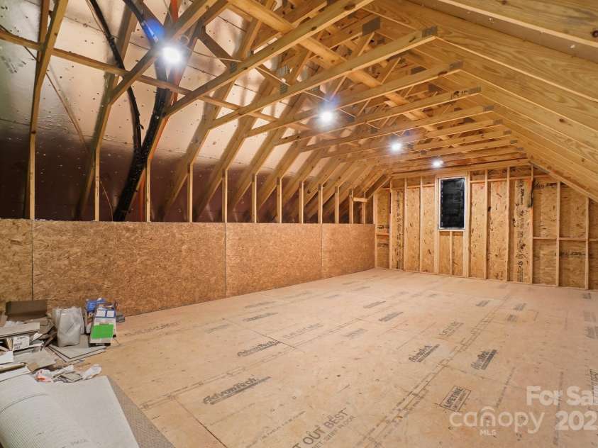 13101 Cozy Court, Charlotte, NC 28215.  MLS# CAR4232874, YatesRealty ID 30134. Upstairs' Walk-out Attic. Pefect for storage!