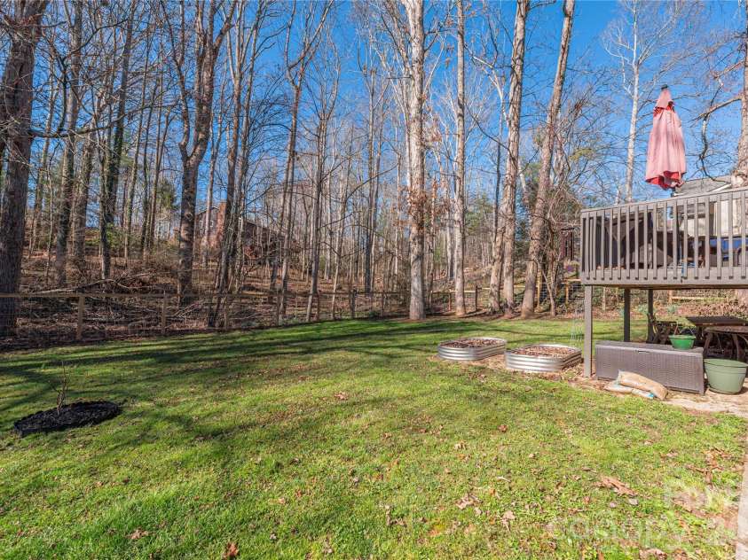 330 Woody Lane, Asheville, NC 28804.  MLS# CAR4354076, YatesRealty ID 30139. Fully fenced back yard