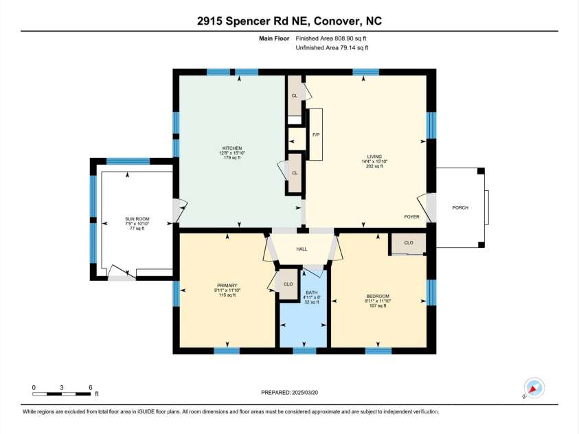 2915 Spencer Road, Conover, NC 28613.  MLS# CAR4237611, YatesRealty ID 3014. 