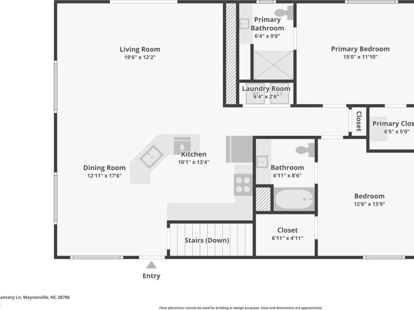128 Chancery Lane, Waynesville, NC 28786.  MLS# CAR4286966, YatesRealty ID 30140. 