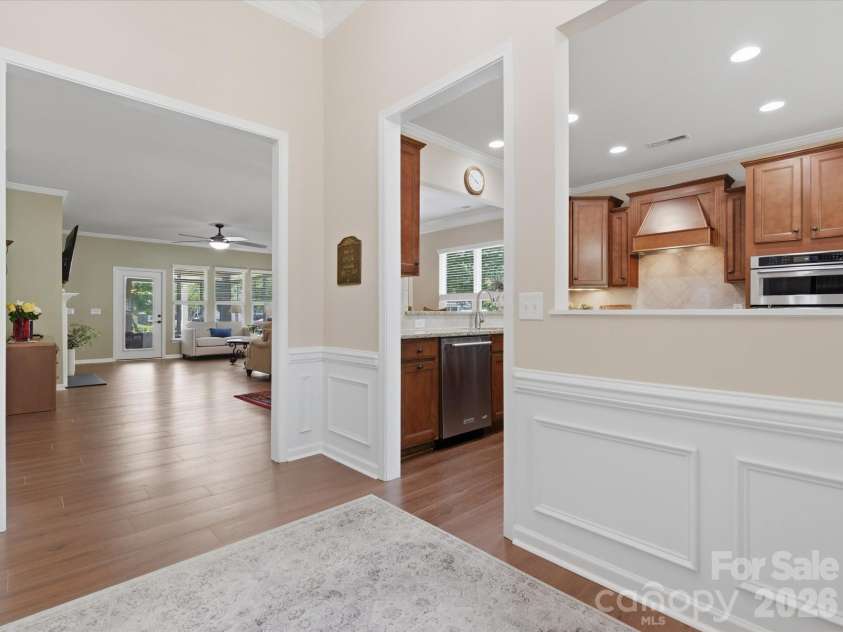 1004 Mava Court, Indian Land, SC 29707.  MLS# CAR4379129, YatesRealty ID 30144. Opens to kitchen.