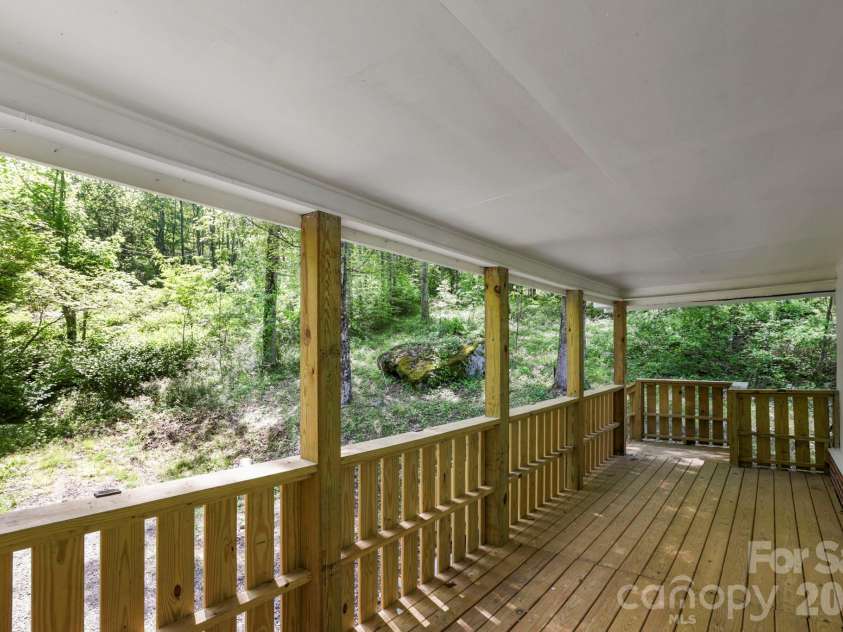 1007 Fork Road, Barnardsville, NC 28709.  MLS# CAR4374690, YatesRealty ID 30146. Deck off bonus room