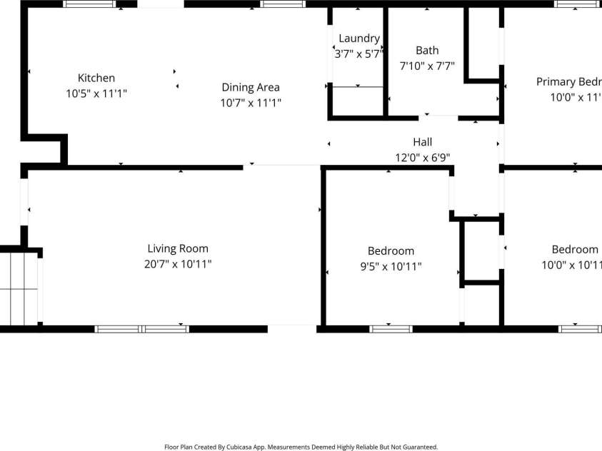 1007 Fork Road, Barnardsville, NC 28709.  MLS# CAR4374690, YatesRealty ID 30146. Main level floor plan
