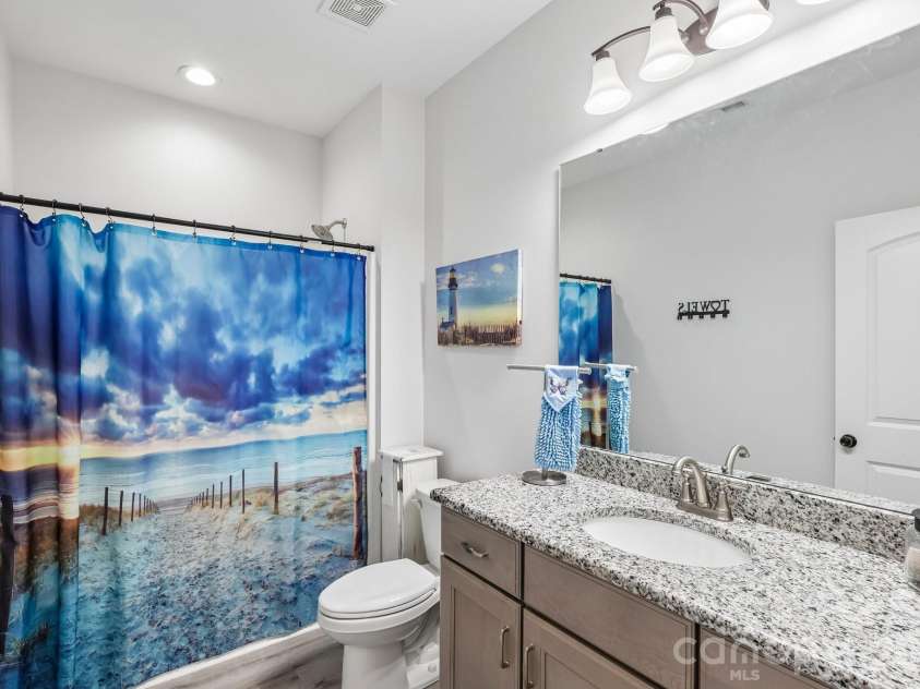 5301 Garden Gate Drive, Monroe, NC 28112.  MLS# CAR4382956, YatesRealty ID 30149. Hallway Bathroom