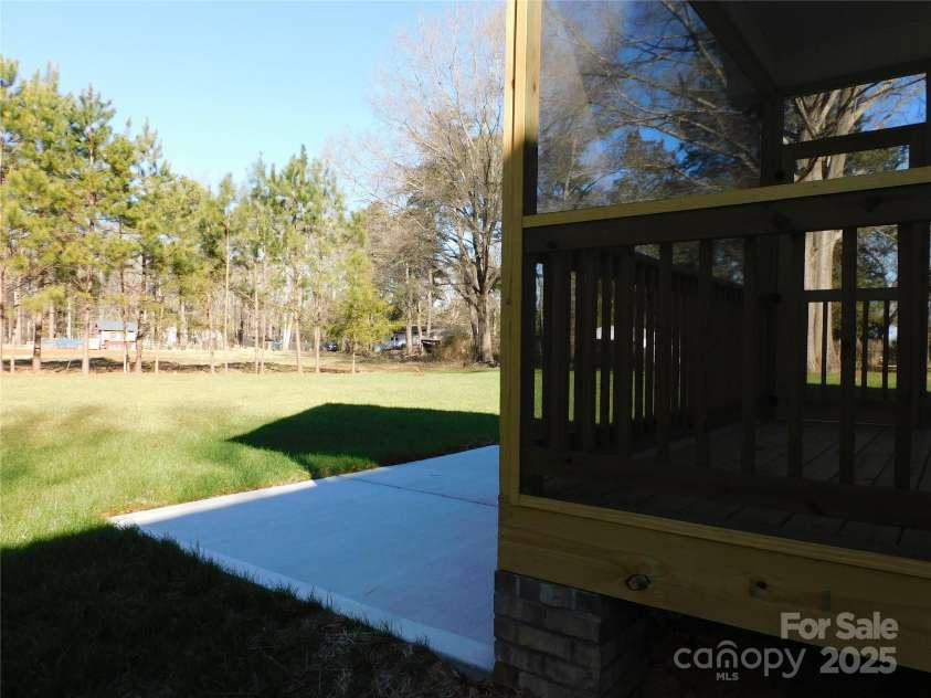 2270 Charlotte Highway, York, SC 29745.  MLS# CAR4202376, YatesRealty ID 3015. Patio in rear